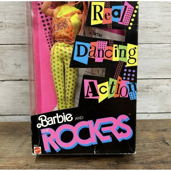 VTG Barbie & the Rockers DIVA with Real Dancing Action Doll 1986 Mattel  in box - Picture 6 of 11